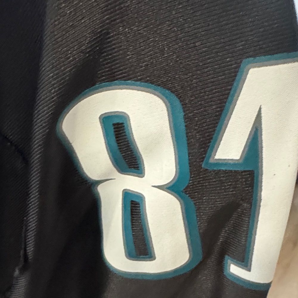 Philadelphia Eagles Terrell Owens # 81 Black Reebok Jersey Size XL - Picture 6 of 9